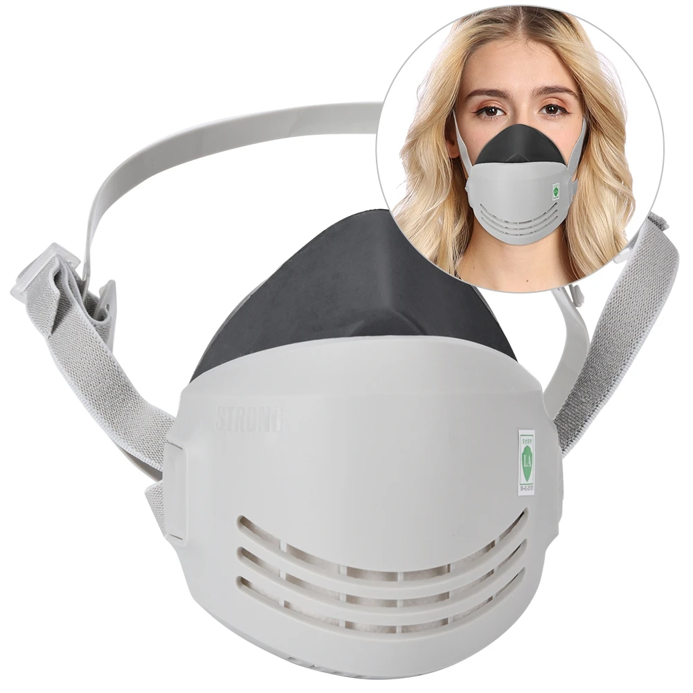 Резиновая Пылезащитная Респиратор маска очиститель воздуха фильтр защиты Высокая портативность вентиляции дизайн