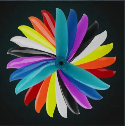 

24 pcs / 12 pair DALPROP CYCLONE T5047C T5047BN 5047 Tri-Blade Propeller Compatible POPO System Propeller for FPV Racing Drone
