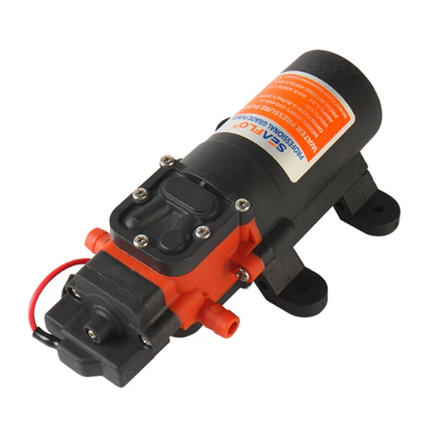 

Seaflo 12v Water Pressure Diaphragm Pump 3.8 LPM 1.0 GPM 40 PSI - Caravan/rv/boat/marine