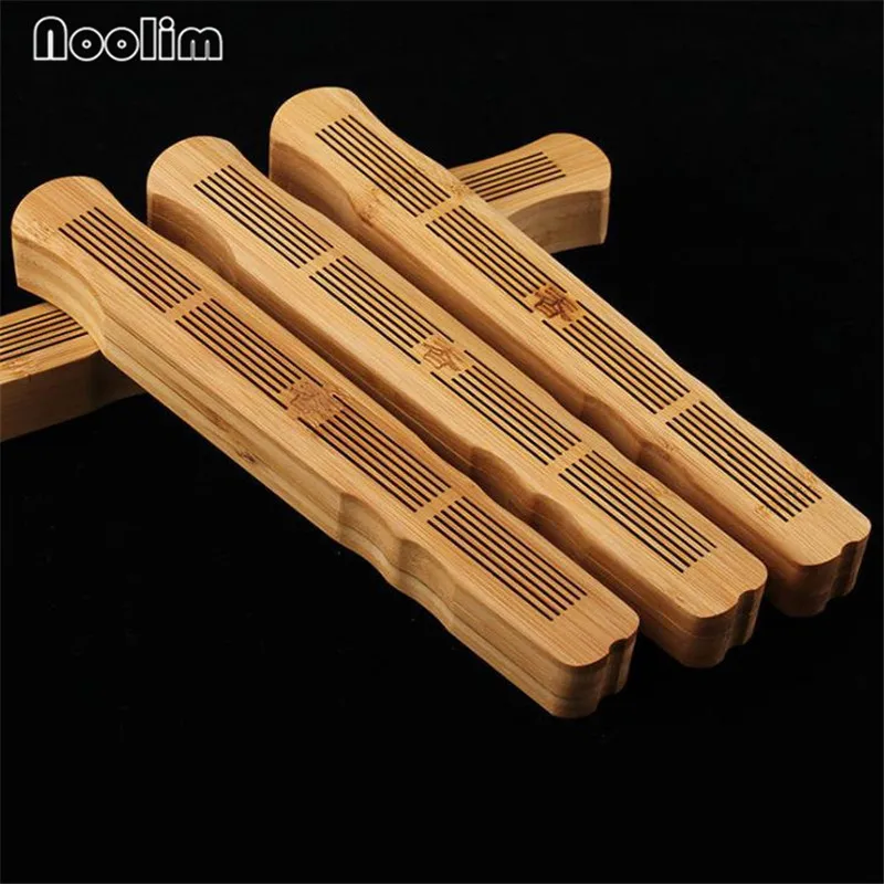 

Bamboo Incense Burner Handmade Hollow Stick Incense Plate Holder Bamboo Stick Box Retro Zither Shape Censer Home Office Decor