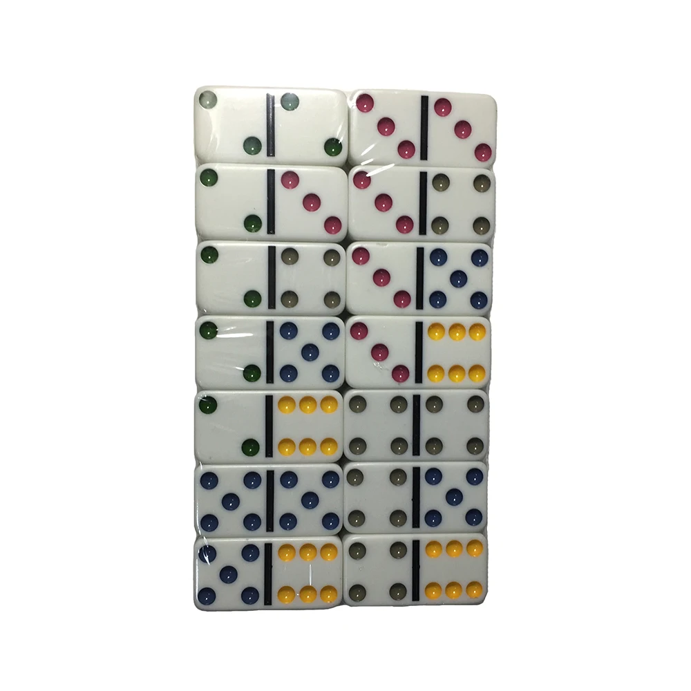 28шт Domino Game двойные 6 домино Пай Гоу Pai Gow настольные игры игрушечные для детей и