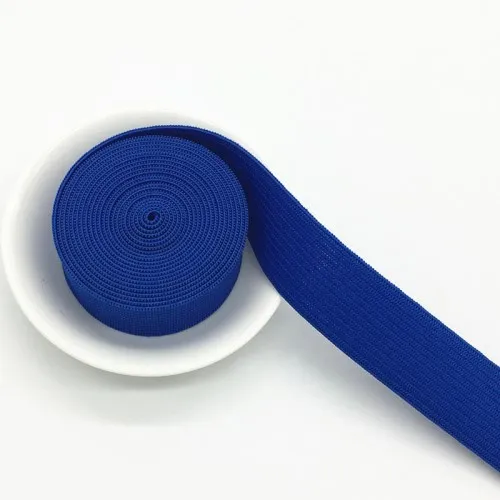 5 м цветные эластичные ленты 20 мм плоская прошитая резинка для нижнего белья трусы Бюстгальтер резиновая одежда декоративный мягкий эластичный пояс - Цвет: Blue