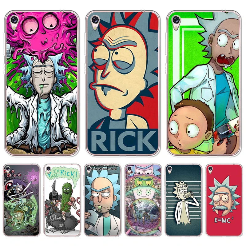 

Luxury Rick And Morty Phone Case Cover For Asus Zenfone Live ZB501KL Max 3 4 Pro M1 ZB602KL ZC520KL ZC520TL Soft TPU Silicone