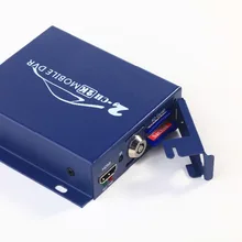 Новейший 2CH Компактный переносной цифровой HD 1080 P 2 Канала SD DVR Поддержка 128 ГБ/CVBS/AHD 5.0MP Мини-Автомобильный видеорегистратор с пультом дистанционного управления