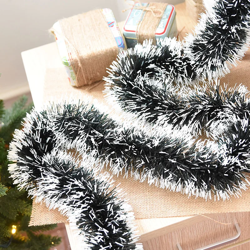 Us 204 30 Offweihnachtsdekoration Rattan 1 Stücke 2 Mt Weihnachtsgeschenk Weiß Band Girlande Bar Zimmer Tops Weihnachtsbaum Ornamente Dekoration