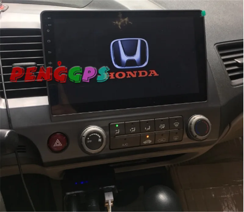 Top 10.2 inch Android 7.1 8.0 Car Radio GPS Navigation Headunit for Honda Civic Sedan 2007-2011 Multimedia no Car DVD Player Stereo 4