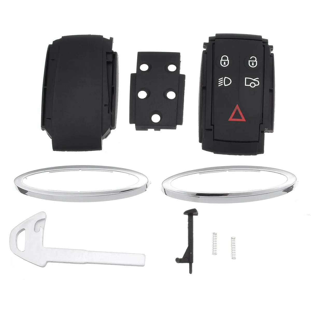 Чехол брелок без ключа для Jaguar XF XK XKR X Type S 2007 2008 2009 2010 2012 5 кнопок|shell case fob|shell caseshell
