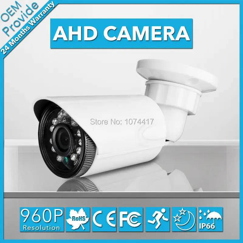 

AHD3613LK-T Metal Housing Camera 1.3MP Waterproof Bullet AHD Camera 960P Security Camera 1080P Lens With IR Cut
