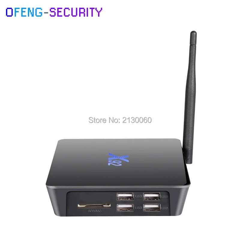  conversor smart tv X92 2GB 3GB 16GB 32GB Android 6.0 Smart TV Box Amlogic S912 Octa Core CPU 5G Wif