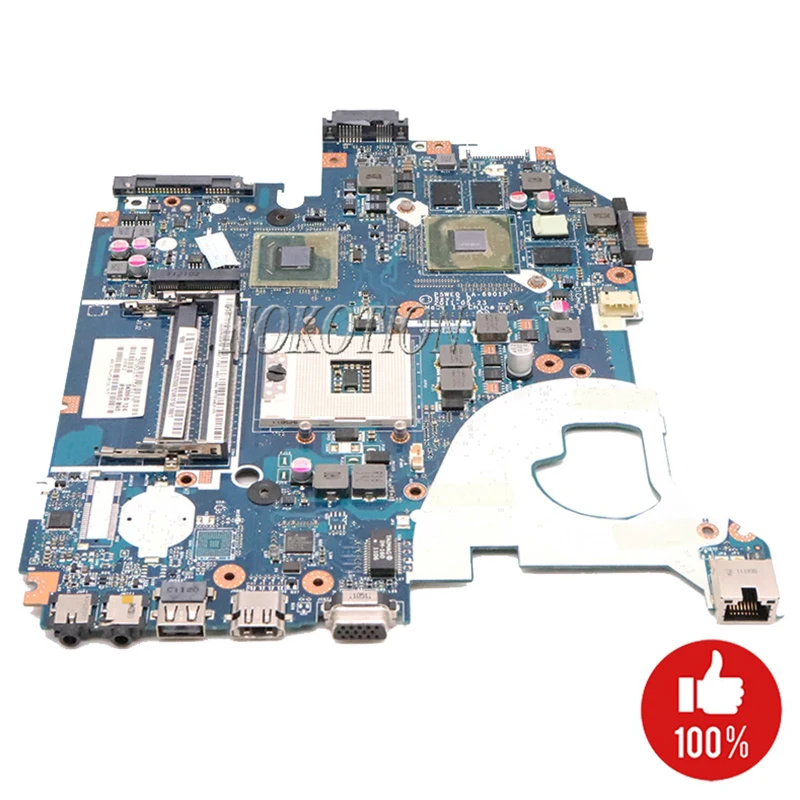 Материнская плата NOKOTION MBRG502001 P5WE0 для ноутбука Acer aspire 5750 5750G 5755G HM65 2xSO DIMM DDR3 GT540M 1