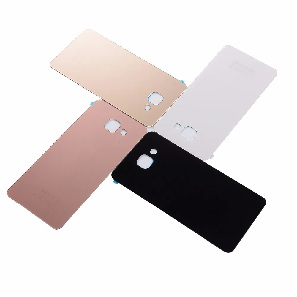 Оригинальная Крышка батарейного отсека для Samsung A5 A510 A510F 2016 Задняя стеклянная