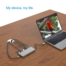 9-in-1 USB C HUB 3.0 USB C to HDMI 4K SD/TF Card Reader PD charging Gigabit Ethernet rj45 Adapter for P20 MacBook Pro 9-in-1 USB C HUB 3.0 USB C to HDMI 4K SD/TF Card Reader PD charging Gigabit Ethernet rj45 Adapter for P20 MacBook Pro
