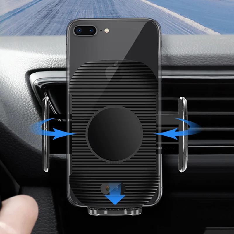 

Infrared Sensorb Auto-Close Car Wireless Charger Car Fast Charging Car Phone Bracket Interior Air Outlet Holder Car Accessories