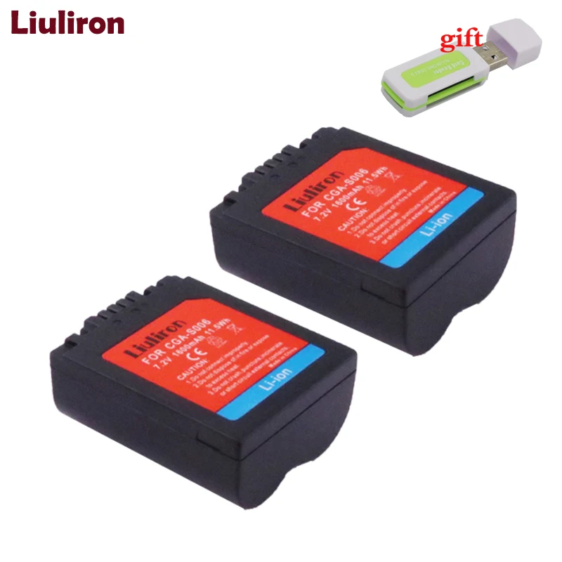 CGA S006 S006A DMW BMA7 ДМВ Батарея + ЖК дисплей USB Зарядное устройство для цифрового