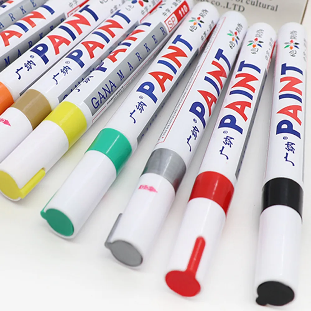 Автомобильный маркер с перманентной краской ручка Протектора Шин Резиновый Металл Acces цвета авто покрытие краска ручка подправить царапинам Чистый Ремонт#8