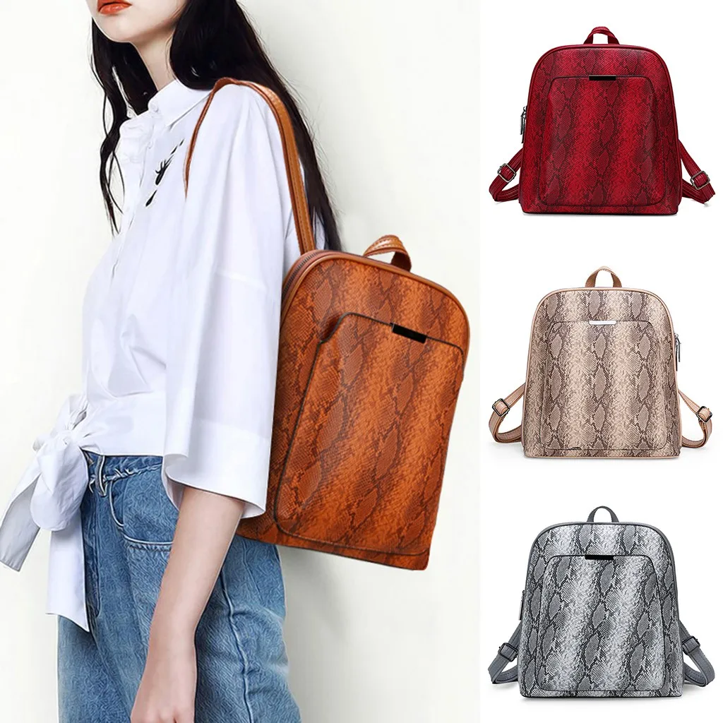 2019 женские модные повседневные сумки в стиле ретро на плечо рюкзаки mochila feminina 50 |