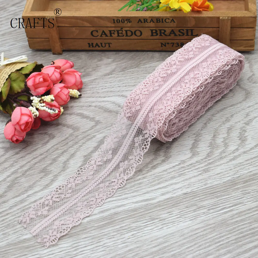 10 yards lace ribbon 3.8 cm wide DIY decoration accessories holiday decorations lace trim ribbon