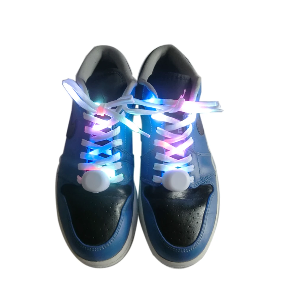 

2017 Best Selling Light Up Nylon LED Shoelace for Christmas party dancing running