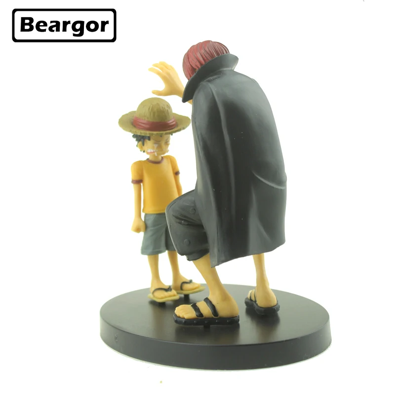 5 &quotone piece Аниме ребенок Обезьяна D Луффи и Shanks рыжие DS ver. Штучной упаковке 13 см ПВХ