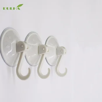 

2019 New 3pcs Suction Cup Vacuum Sucker Wall Hooks For Hanging Bathroom Kitchen Self Adhesive Strong Removable Hook Hangers