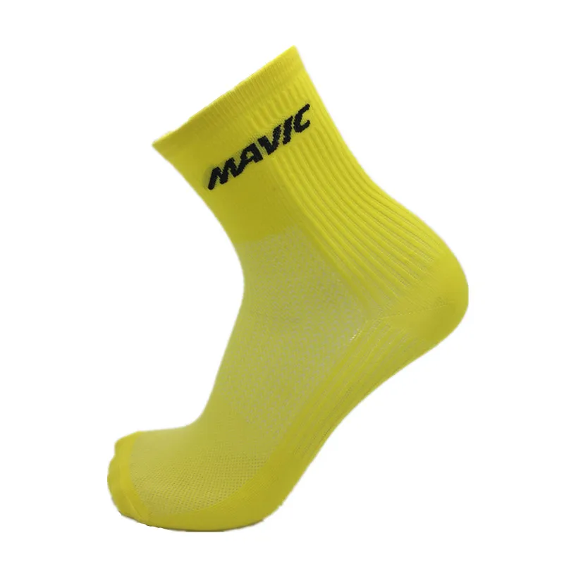 Высококачественные Профессиональные Брендовые спортивные носки, велосипедные носки, защищающие ноги, дышащие впитывающие носки для велосипедистов