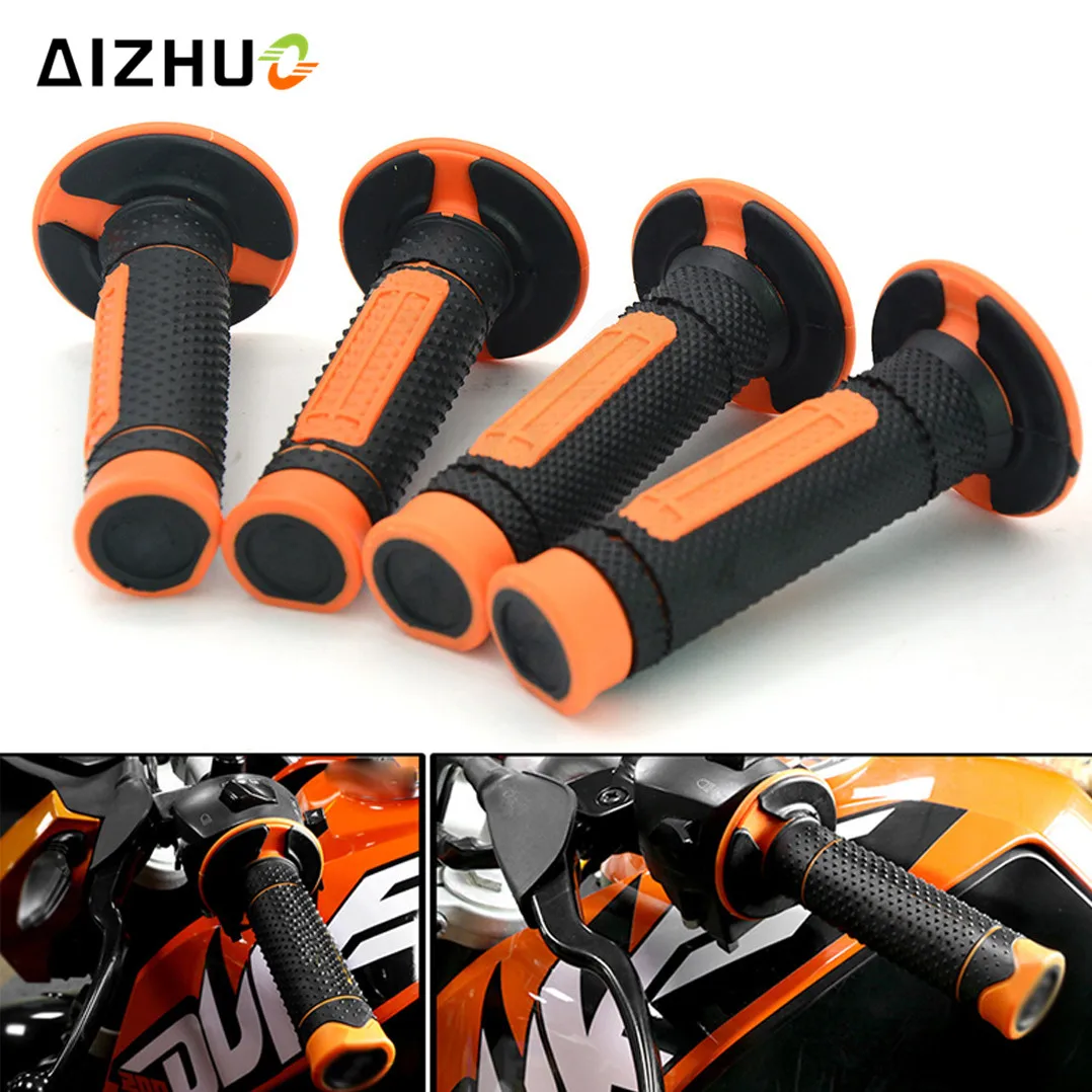

2 pair Handle Grips HandleBar Rubber Motocross Motorcycle For KTM 1190 AdventuRe 2013-2016 1290 SupeR Duke 2014-2017