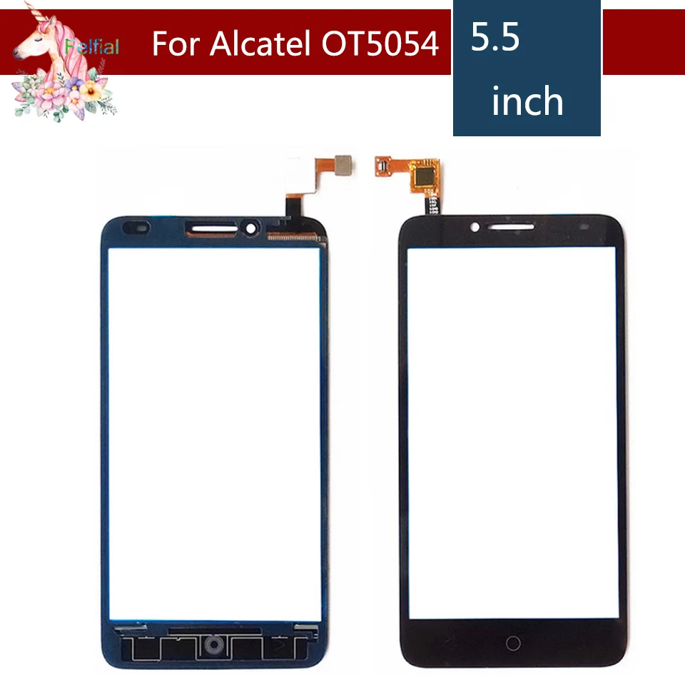 Для Alcatel One Touch Fierce XL 5054D 5054 OT5054 OT-5054 сенсорный экран дигитайзер Датчик внешнее