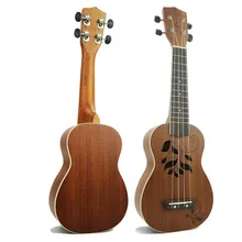 21 Inch Four String Carving Sand Billy Uicker In Small Guitar school educational musical music instrument