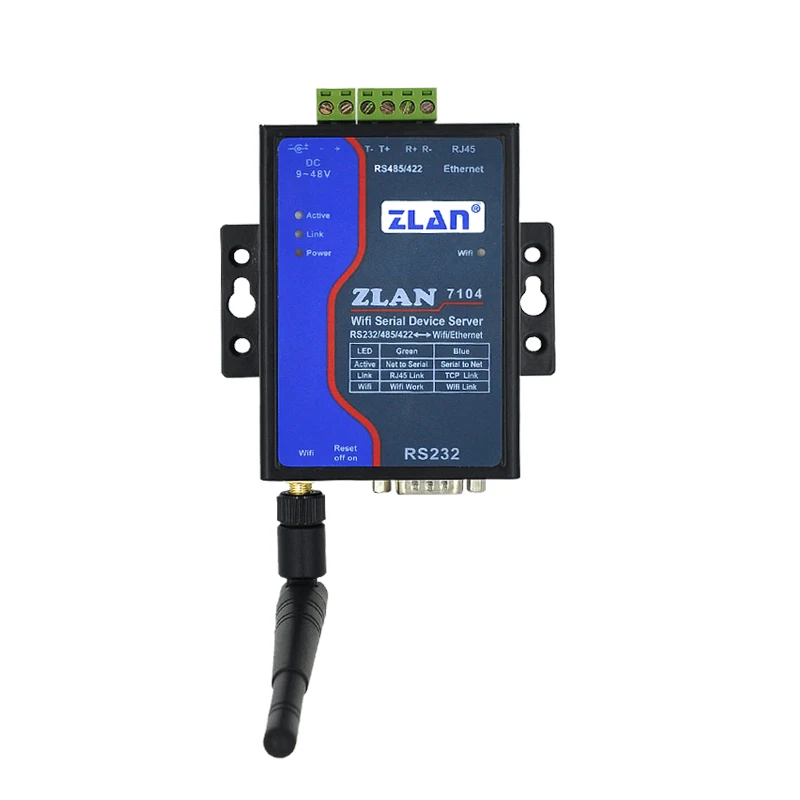 Модуль WIFI RJ45 Ethernet к RS232 RS485 RS422 конвертер последовательных портов серверное