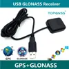 Приемник TOPGNSS USB GPS GLONASS, 8030 GNSS чип дизайн USB GLONASS антенна, G- MOUSE 0183NMEA, замена BU353S4 ► Фото 3/6