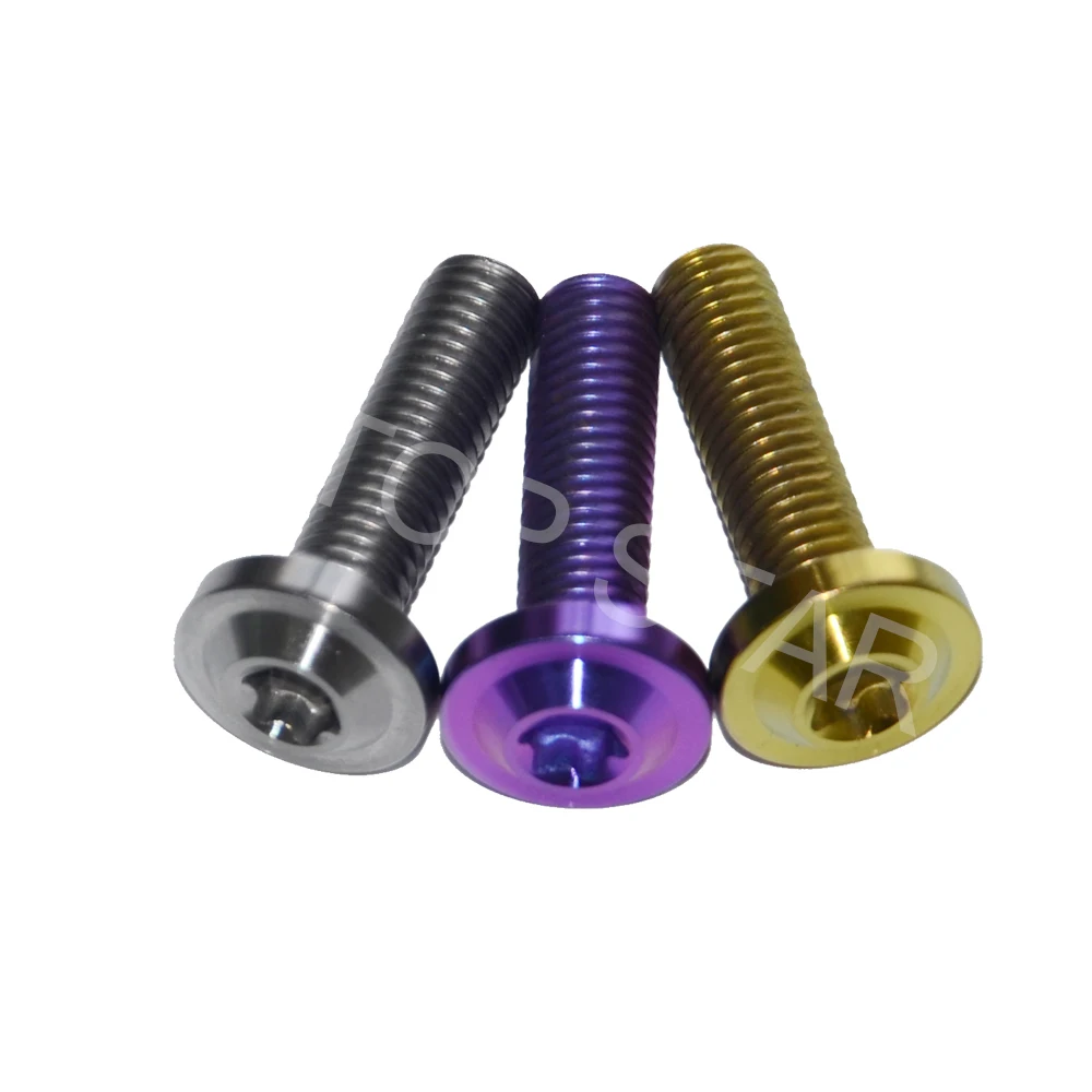 

M8*30 Titanium bolts Ti Bolt Torx Headed Screws Ti Fastener Motorcycle Titanium Bolts 2 PCS