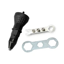 Клепальный Инструмент для электрической дрели, шуруповерт, инструменты, беспроводные клепки, адаптер для дрели, гайка-инструмент