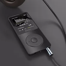 1.8 “TFT Pantalla RUIZU X02 HiFi 4G MP3/4 Reproductor de Música FM Grabadora de Alta Calidad