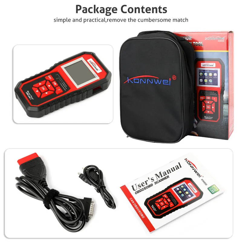 KONNWEI KW850 OBD2 OBD 2 Automotive Scanner_04