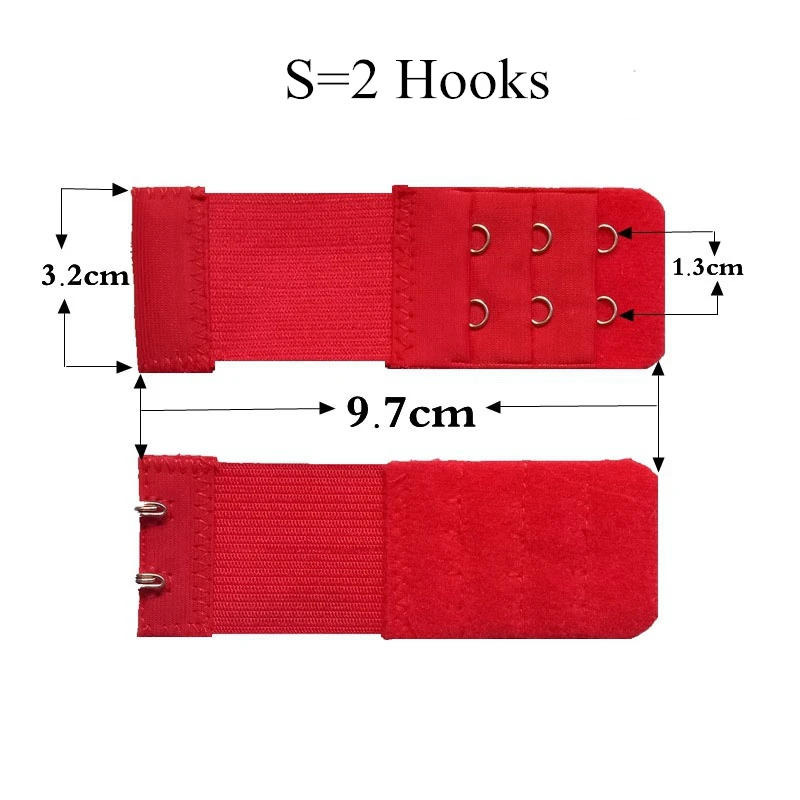 5 шт Для женщин эластичный бюстгальтер крючки на бюстгалтер для регулировки размера 2/3/4 высококачественные Крючки нейлон Мужской регулятор бретелек бюстгальтера Аксессуары для нижнего белья