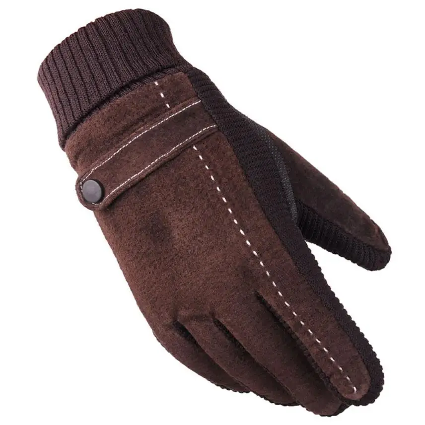 Зимние перчатки мужские утепленные зимние сноуборд кашемировые мужские перчатки высокого качества