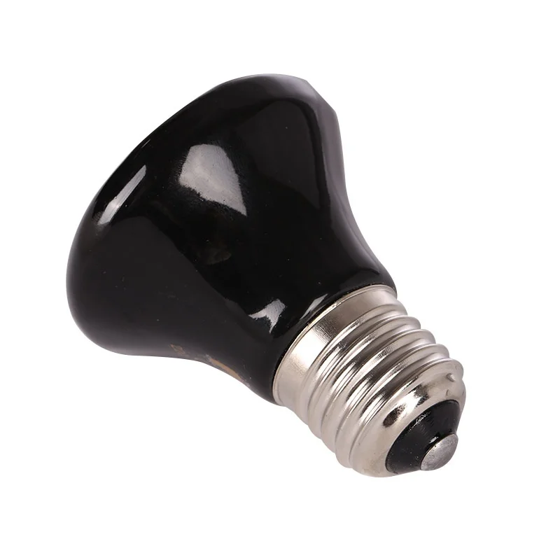 Black 110V Heat Emitter Bulb Ceramic infrared lighting High temperature