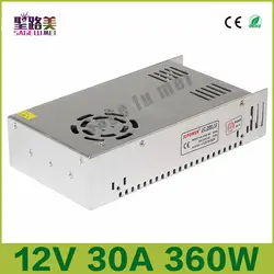 AC110V-22V к DC 12 V 30A 360 W Крытый Стабилизированный импульсный источник Питание электронное освещение Трансформатор для Светодиодный свет