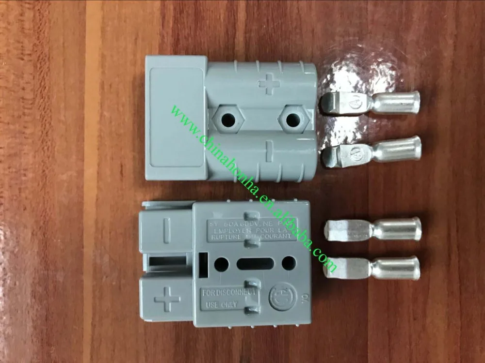 SMH power connectors& battery plugs 2 pin stainless steel wire