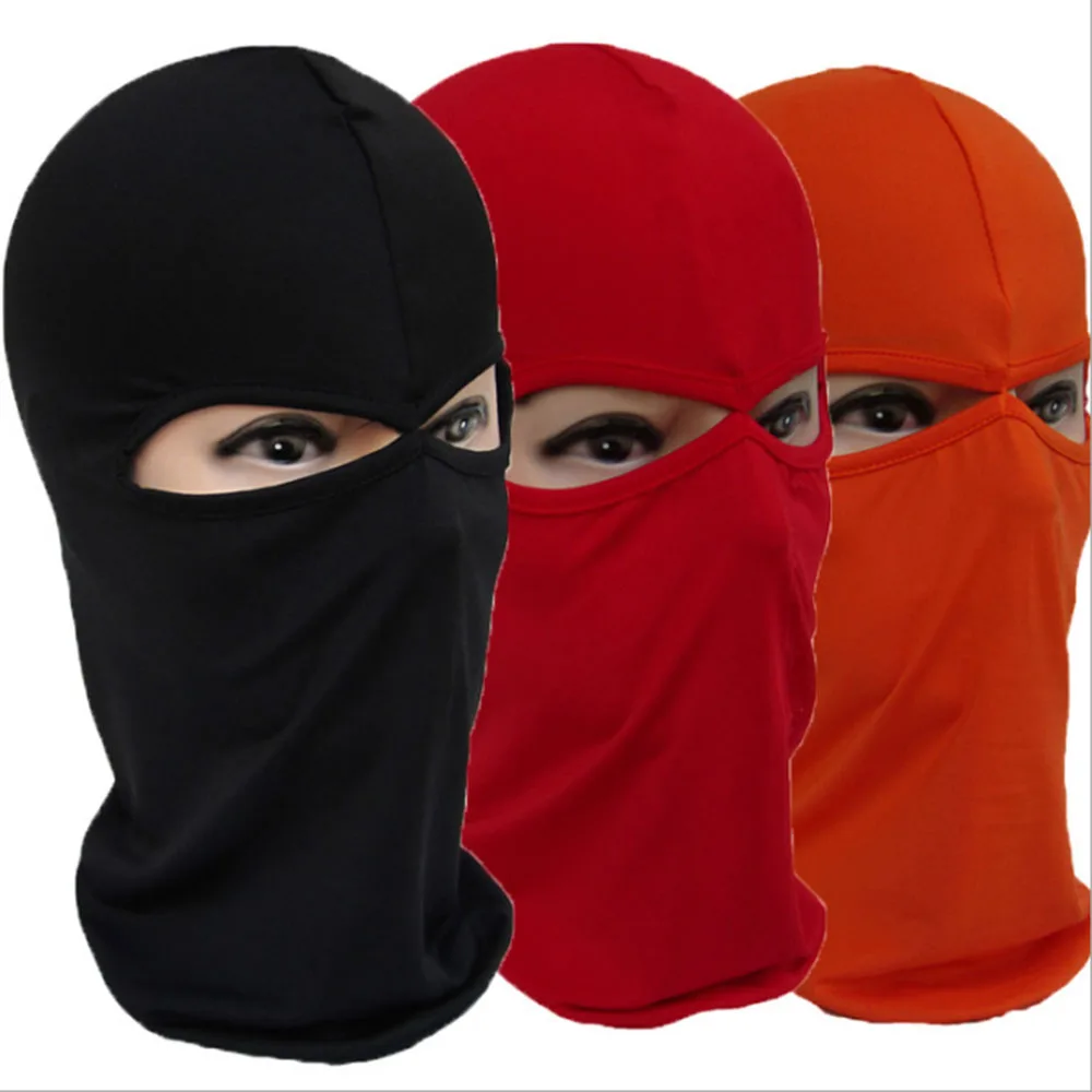 

Unisex Outdoor Motorcycle Full Face Mask Balaclava Ski Neck Protection Ski Snowboard Wind Cap Police Cycling