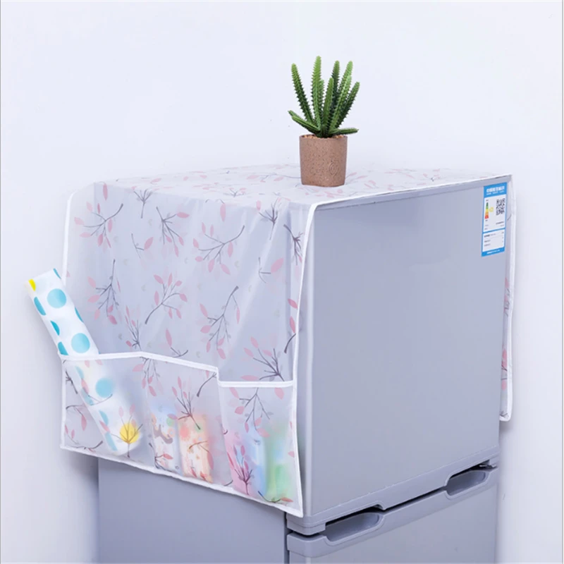 Домашний пылезащитный чехол для холодильника стиральная машина пылезащитный чистящий Органайзер с сумкой для хранения аксессуаров