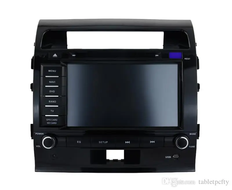 Top 8" Android Car DVD Player with TV/BT GPS 3G WIFI,Audio Radio Stereo,Car PC/multimedia headunit for TOYOTA LAND CRUISER 2008~2014 5