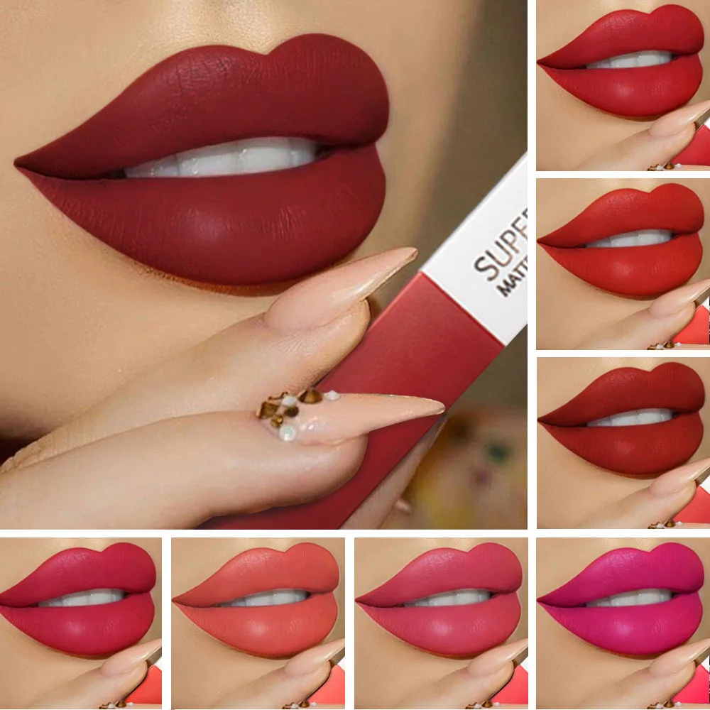 

Super Stay Matte Ink Velvet Liquid Lipstick Waterproof Matte Lipstick Lasting Lip Gloss Makeup maquillajes para mujer maquiagem