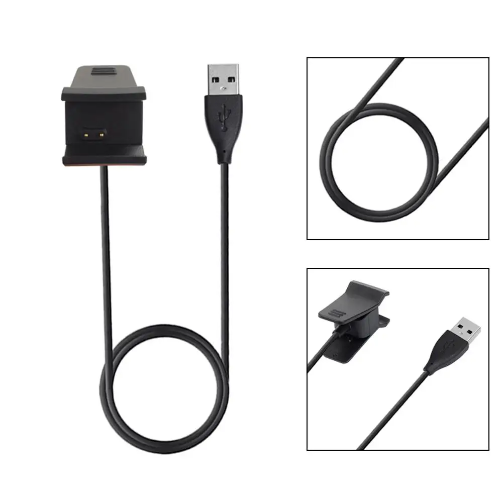 

High Quality 30/100CM USB Charging Fast Data Charger Cable for fitbit alta fitbit ace Smart Watch Without Reset Function