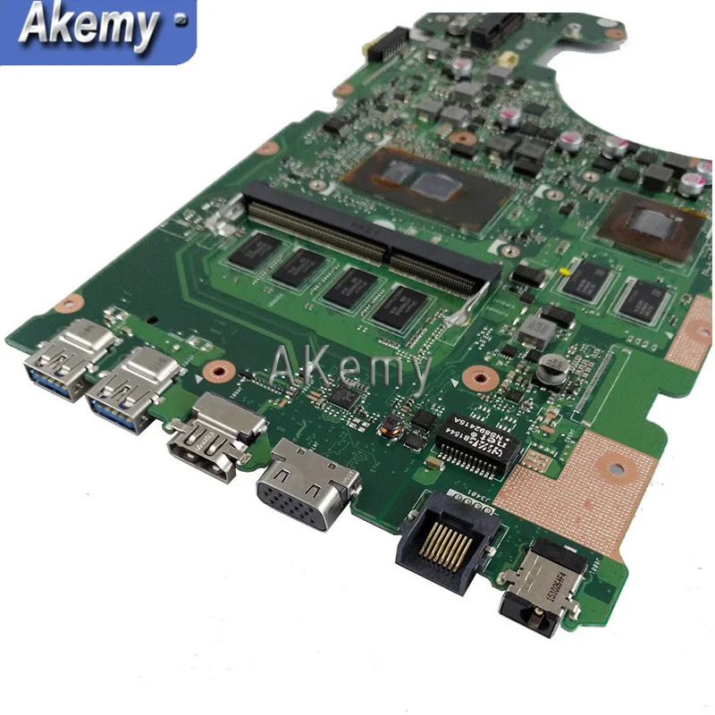 X555UQ материнская плата для ноутбука ASUS X555UJ X555UF F555U X555UB X555UQ X555U материнская плата 90NB0DG0-R00030 4G/I3-6100U Процессор GT940M