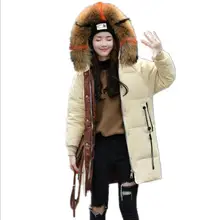 Дропшиппинг, зима, новая мода, большой меховой воротник, корейский стиль, женские пуховики, белый утиный пух, женские пуховики gx1147