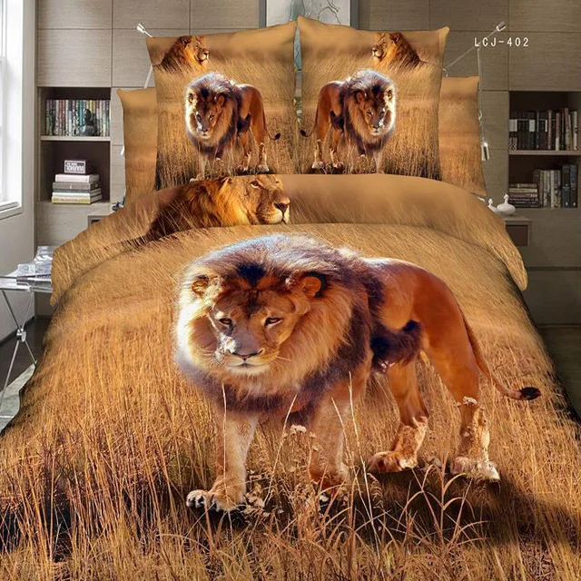 manly bed sets boy 3d animal lion print manly double bedding set pure cotton bed sheet comforter cover bedlinen pillowcase manly bed sets boy 3d animal lion print manly double bedding set pure cotton bed sheet comforter cover bedlinen pillowcase