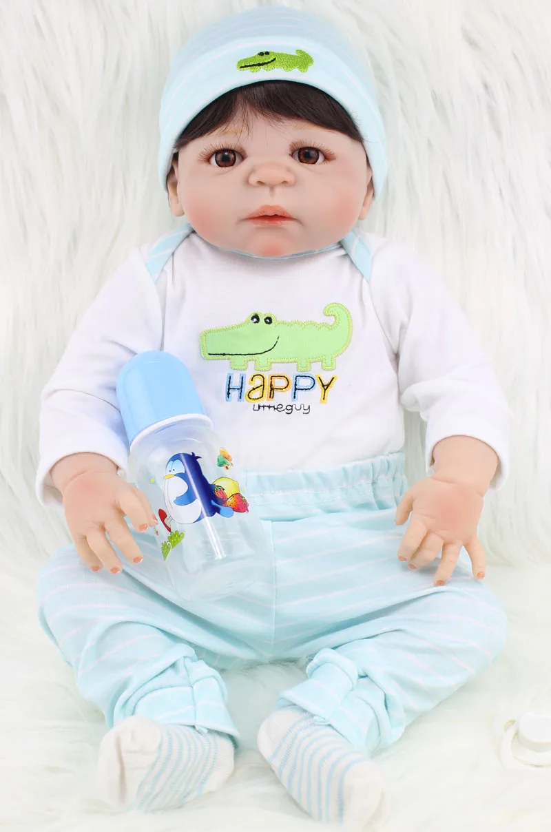 28" 70CM girls doll toys/silicone reborn toddlers bonecas ...