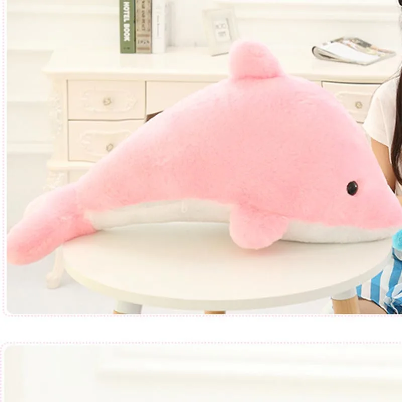 1Pcs Me Movie 30cm Lovely Big Dolphin plush toy Animals Dolls High Quality Anime Toys For kids Gifts | Игрушки и хобби