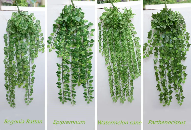 

Artificial flower qihii artificial flower vines hanging vines goto string ivy green rattails,free shipping